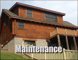  Hyden, Kentucky Log Home Maintenance